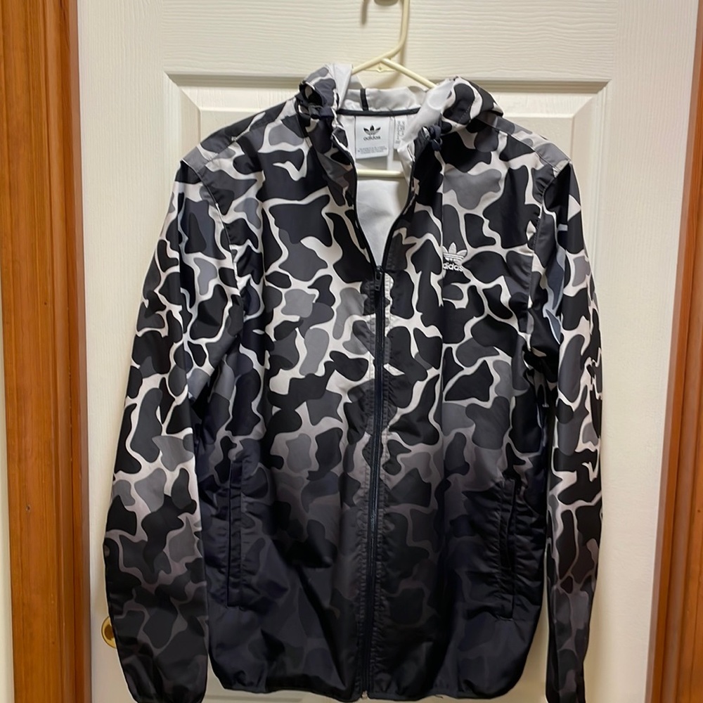 Adidas Lightweight Waterproof Hooded Jacket